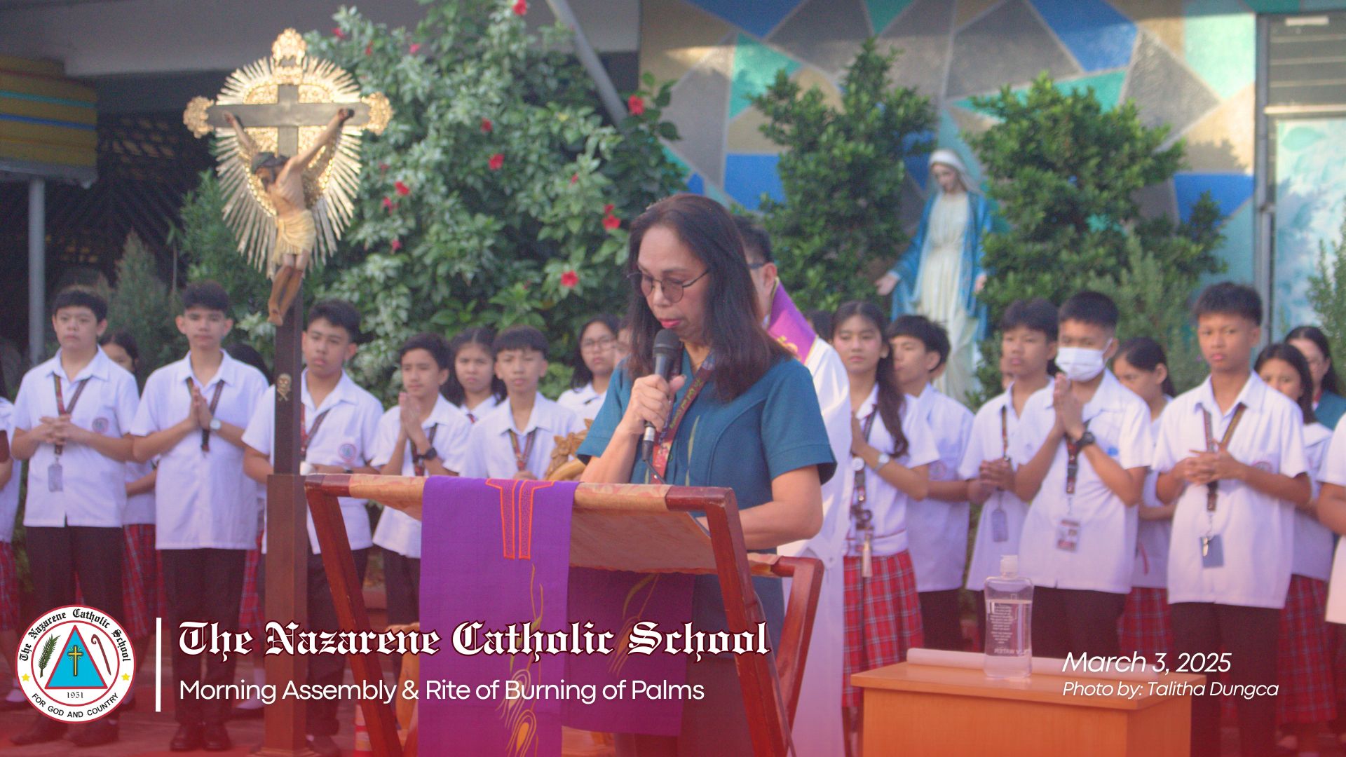 The Nazarene - 🔥 SILAB SALA & MORNING ASSEMBLY | A Time for Reflection ...