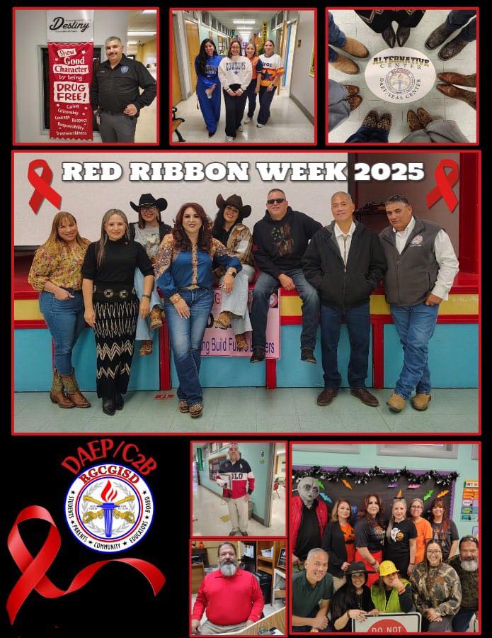 Rio - Red Ribbon Week was a tremendous success at DAEP/C2B! 🧩💓🧩 Through ...