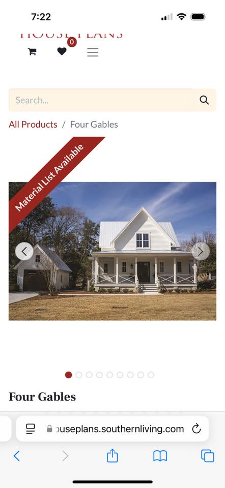 House Plans And Cost Of Build | Four Gables Floor plan by southern ...