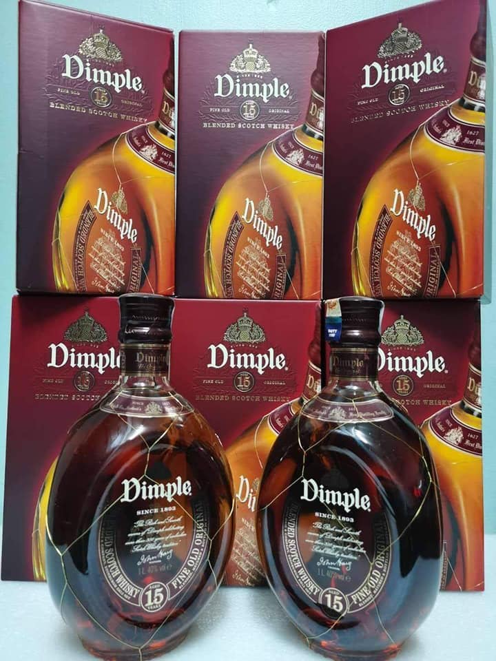 Dimple 15 year Blended Scotch Whisky 1.0liter 43％ Vol