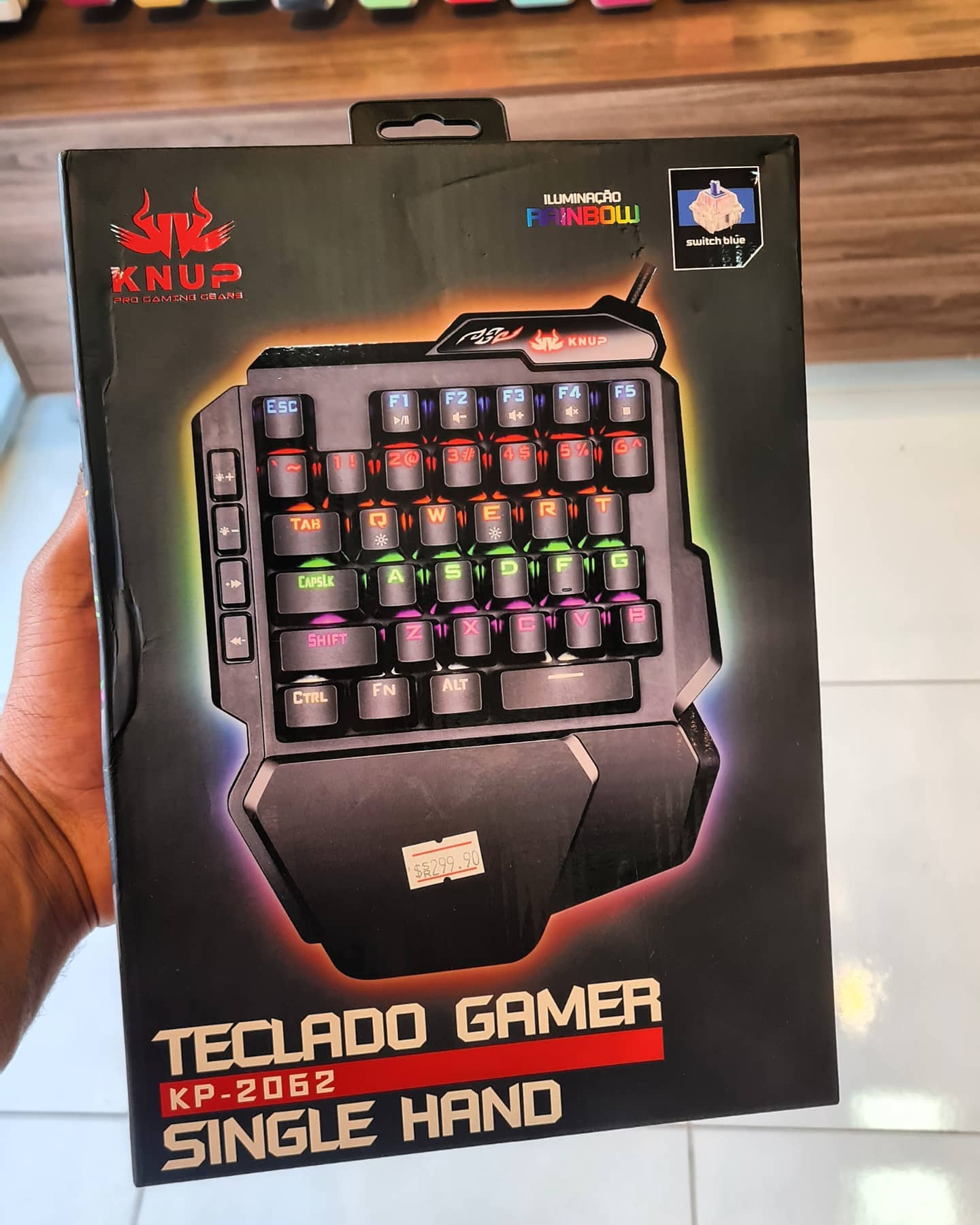 Forte Cell - Teclado Gamer Single Handed Modelo: KP-2062 💥 Promoção ...