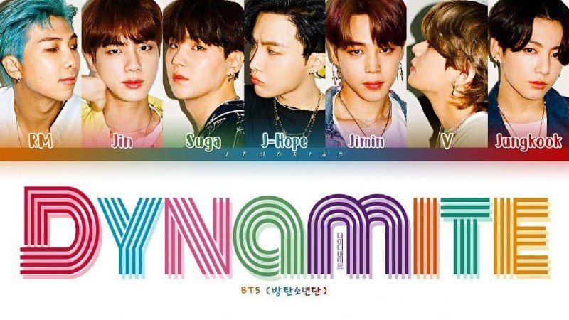 BTS_twt's “Dynamite” breaks the record for the first song by Asian