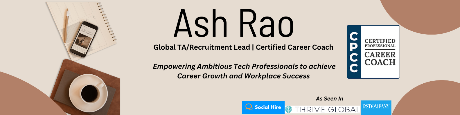 Ash Rao - Career Coach & Speaker