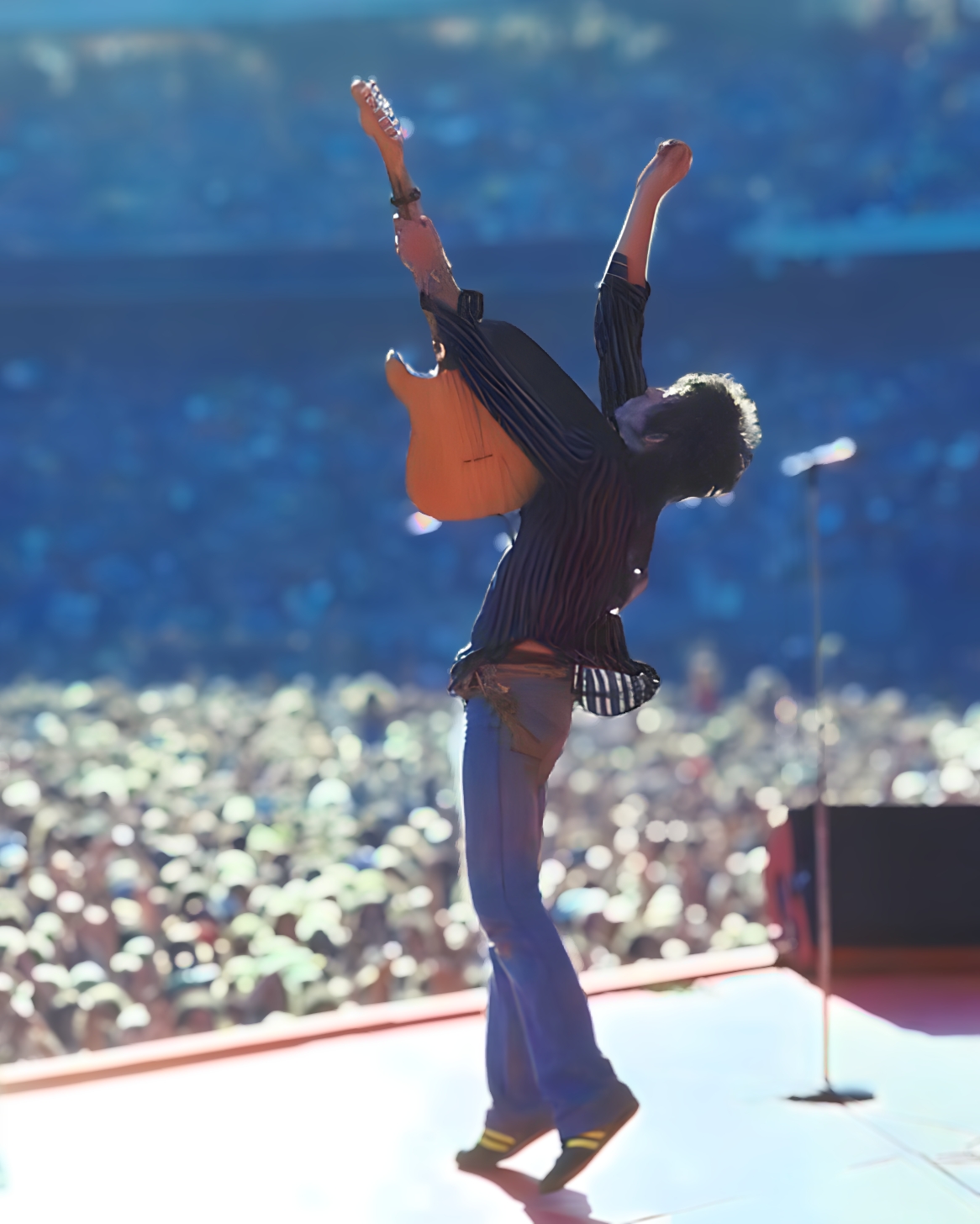 Keith Richards in Oakland, 1978. Photo by Baron Wolman.