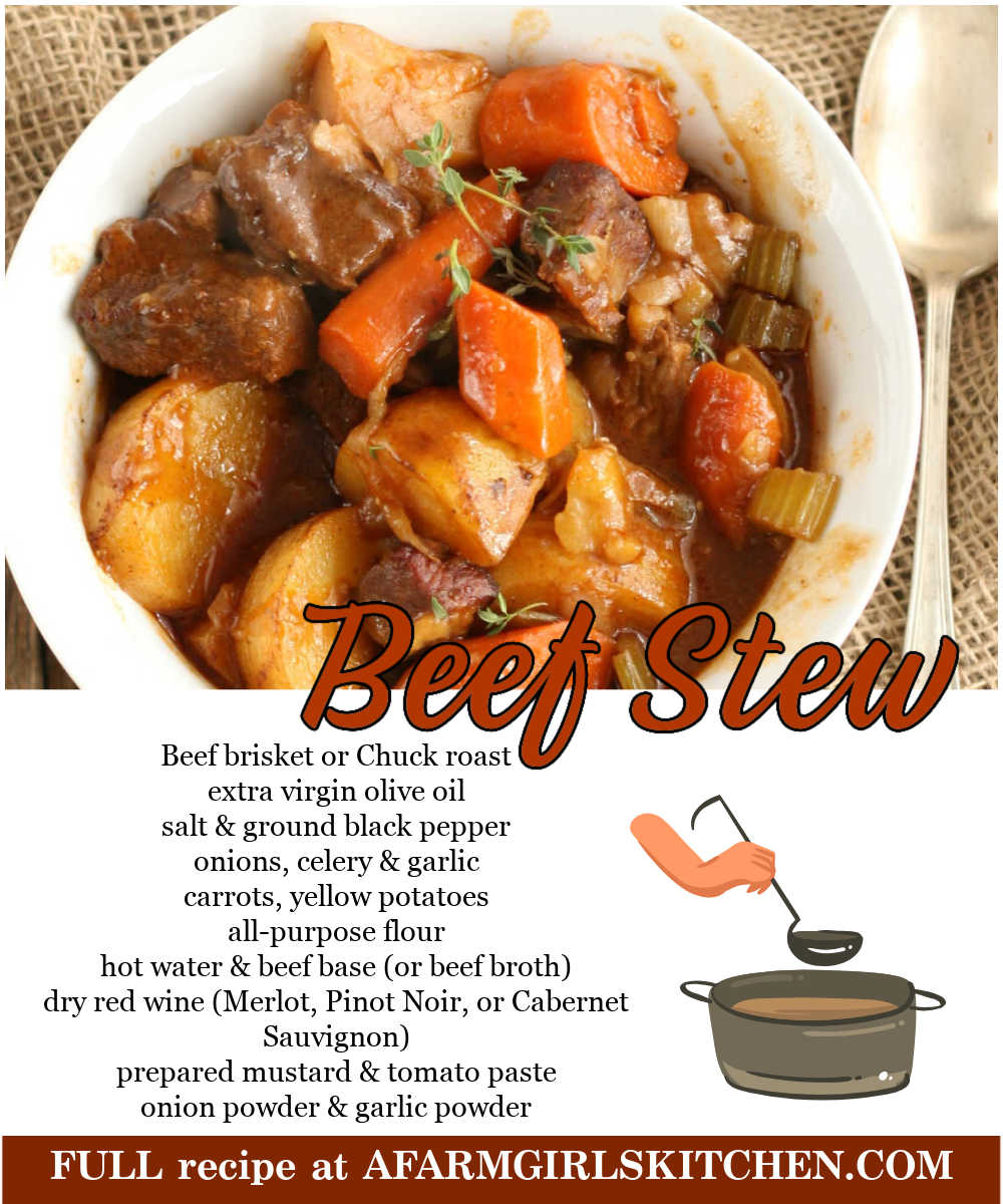 Our favorite beef stew - made in a... - A Farmgirl's Kitchen | Facebook