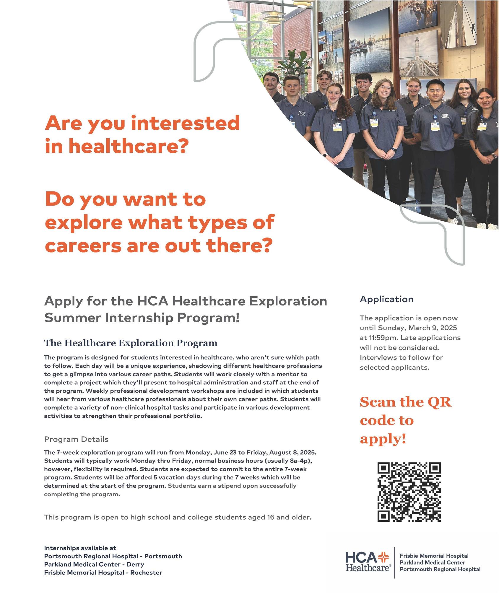 Parkland - We are excited to announce that applications are now open ...