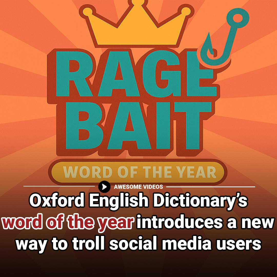 Awesome - 🤣📢 Word of the Year 2025: Rage Bait Because apparently peace ...
