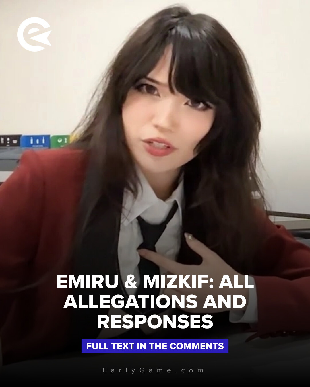 EarlyGame - Emiru came forward with serious allegations against Mizkif ...