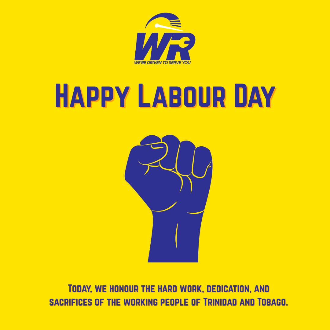Worrel - 💪🏽 Happy Labour Day 2025 🇹🇹 Today we honour the hard work ...