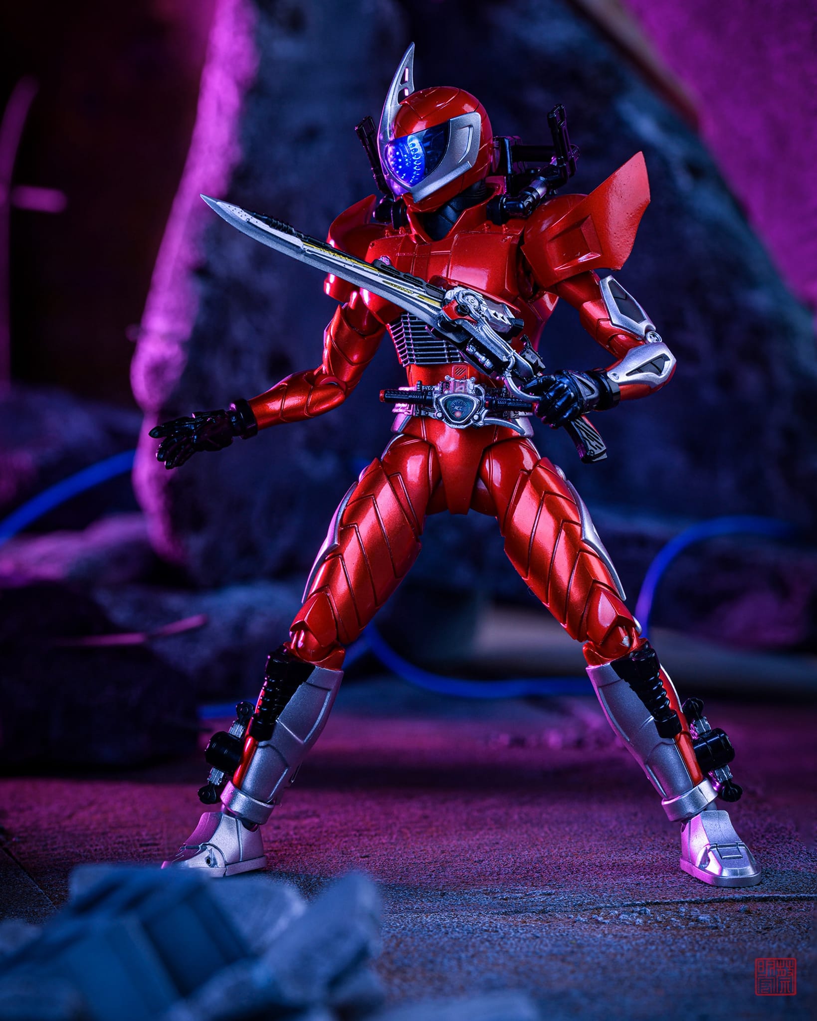 SHODO XXX Kamen Rider Accel Trial