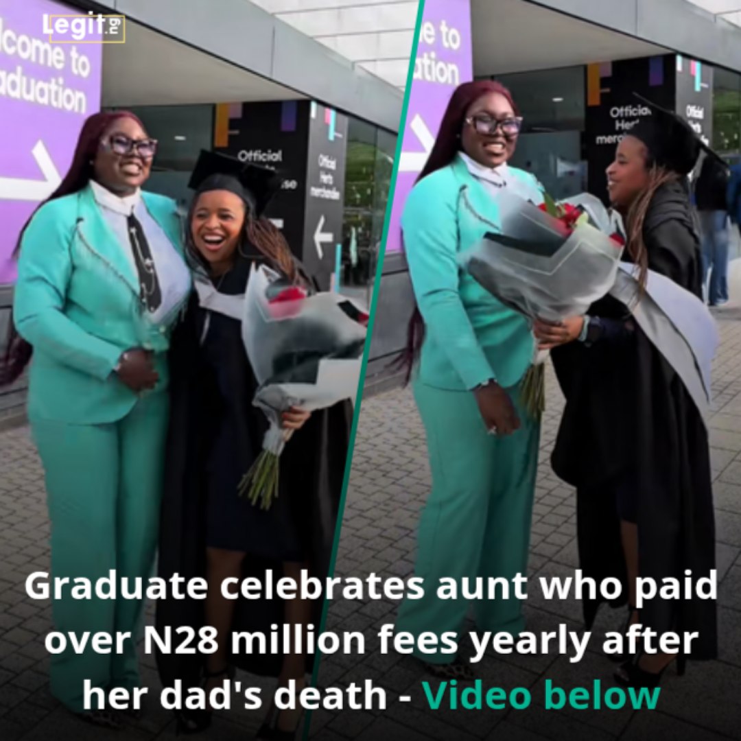 Legit.ng - A graduate who lost her father years ago has... | Facebook