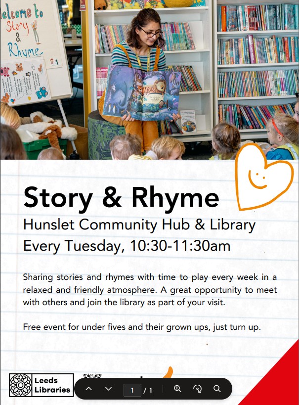 Dewsbury - 💭Did you know- stories and rhymes are great for supporting ...