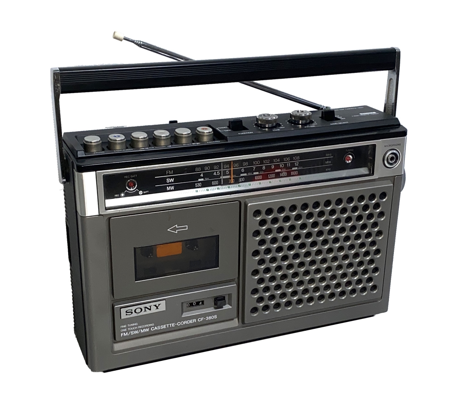 Sony CF2550 stereo radio cassette recorder