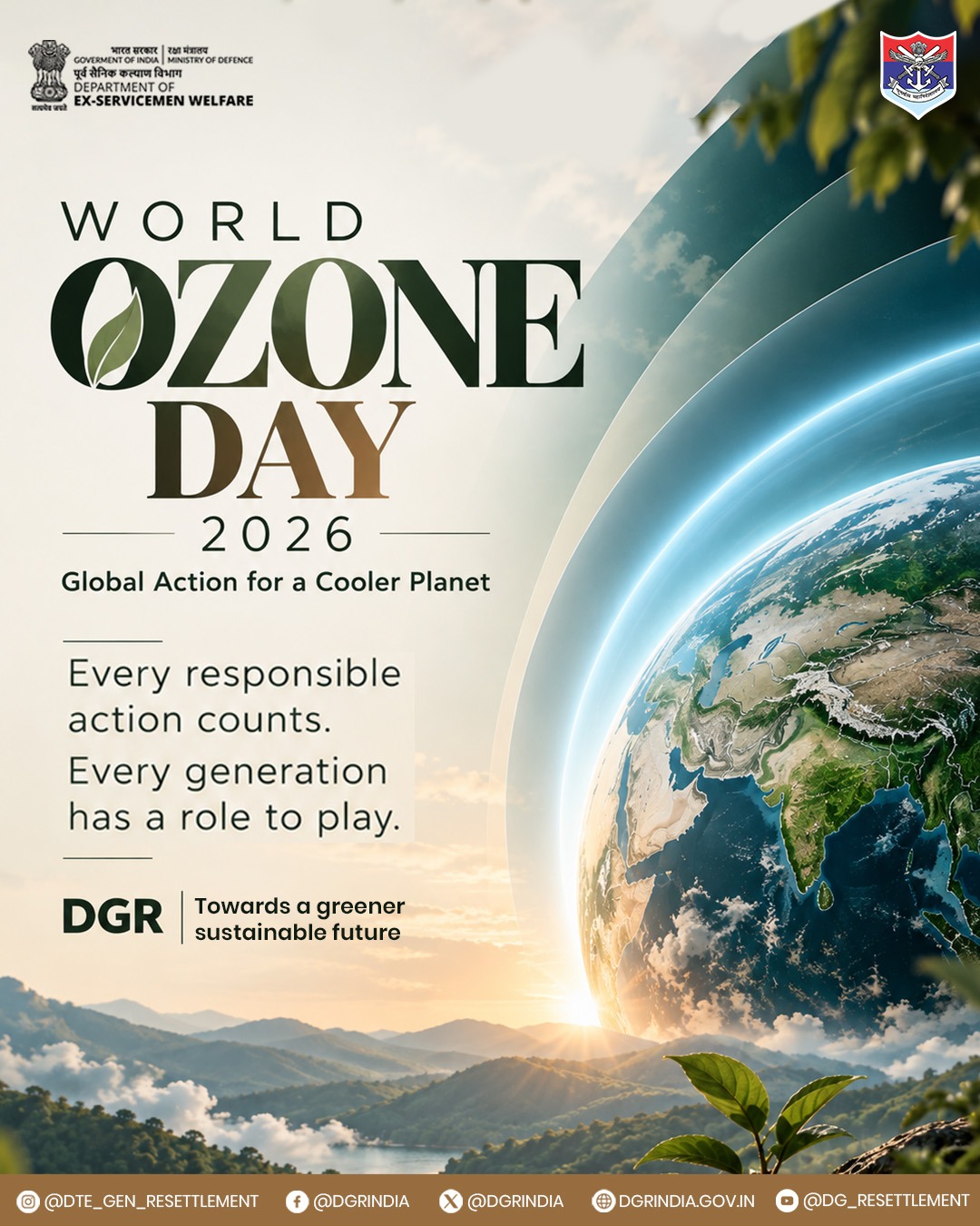 World ozone day 2026 global action for a cooler planet