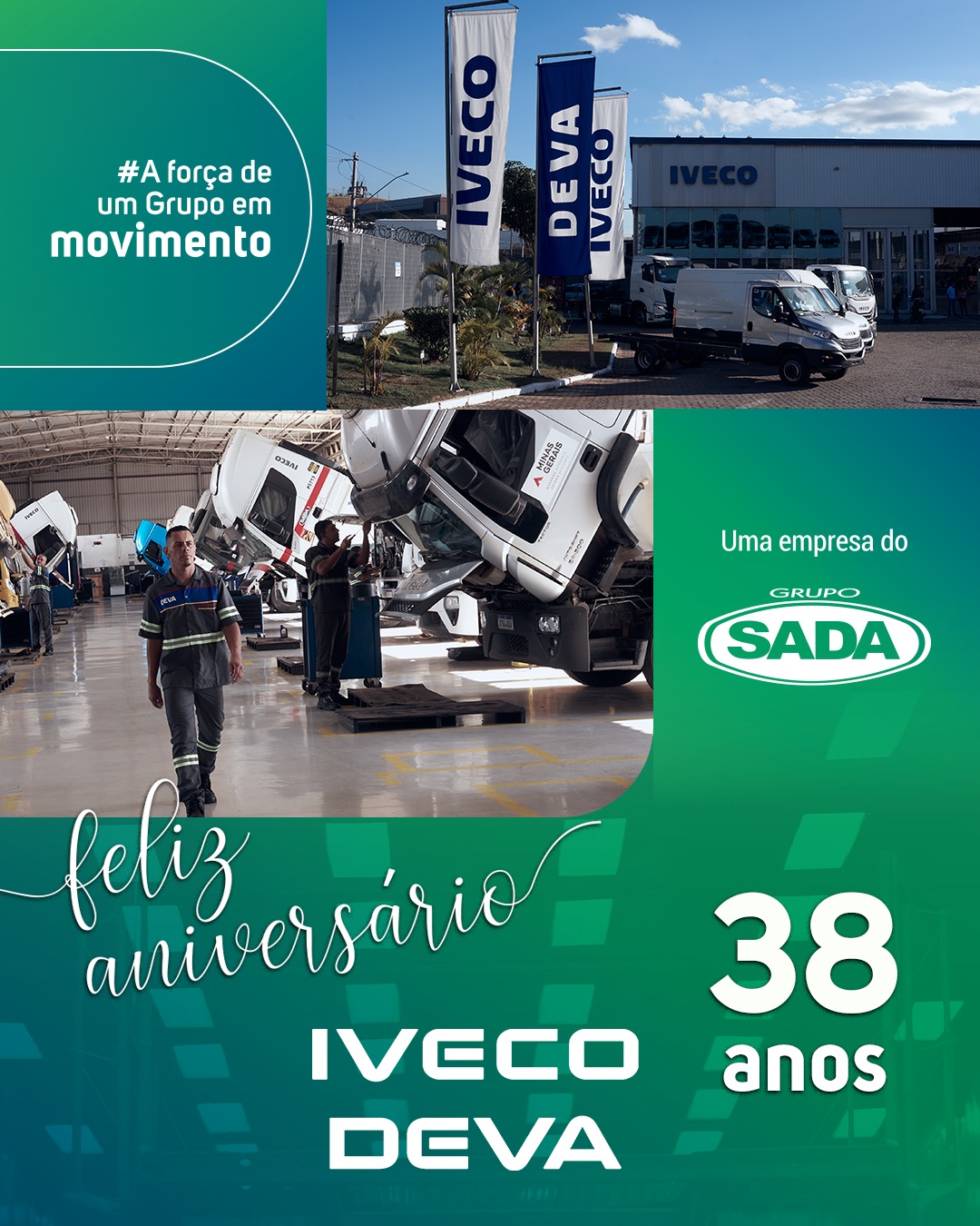 Grupo - Já são 38 anos que a DEVA, empresa do Grupo SADA, atua como ...