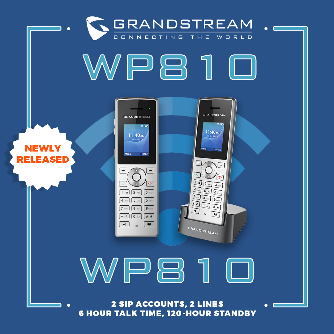NEW PRODUCT LAUNCHED - WP810 🤩 . The... - Grandstream APAC