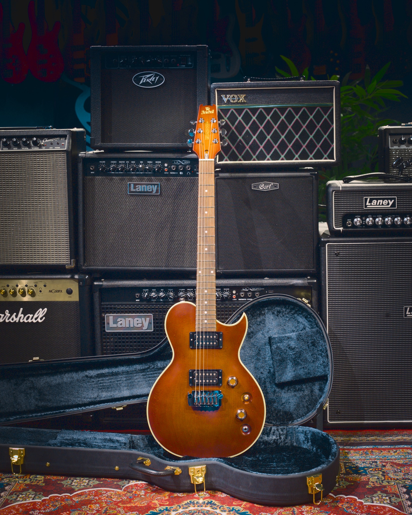The Aria Pro II Evergreen (AE) series is a line of electric
