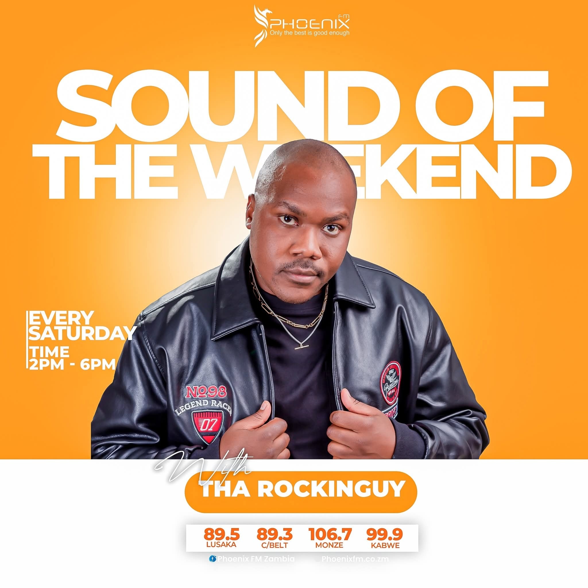Catch Tha RockinGuy on Sound of the Weekend every Saturday from 2