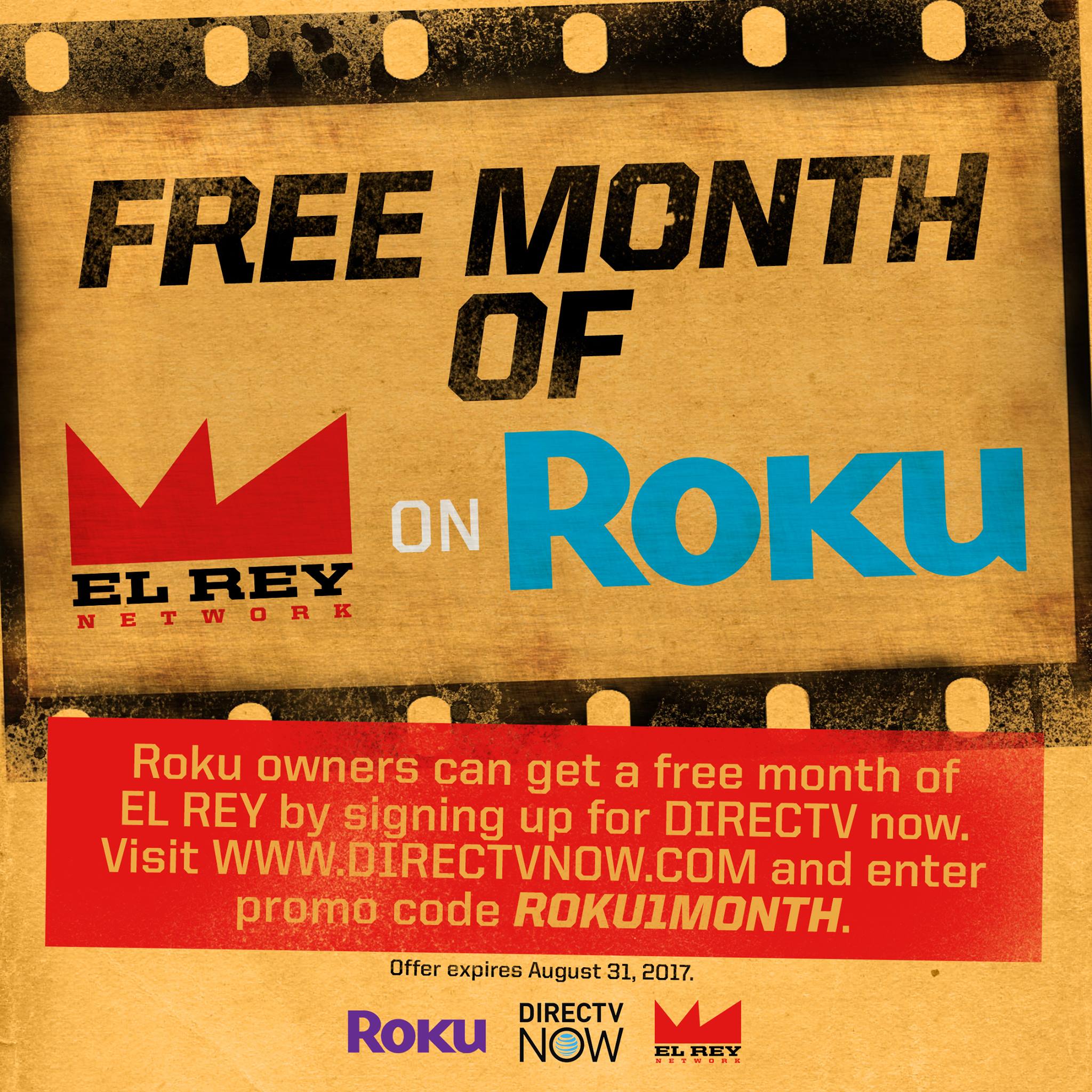 El - Have a Roku? Then you can have a FREE month of the non-stop action ...