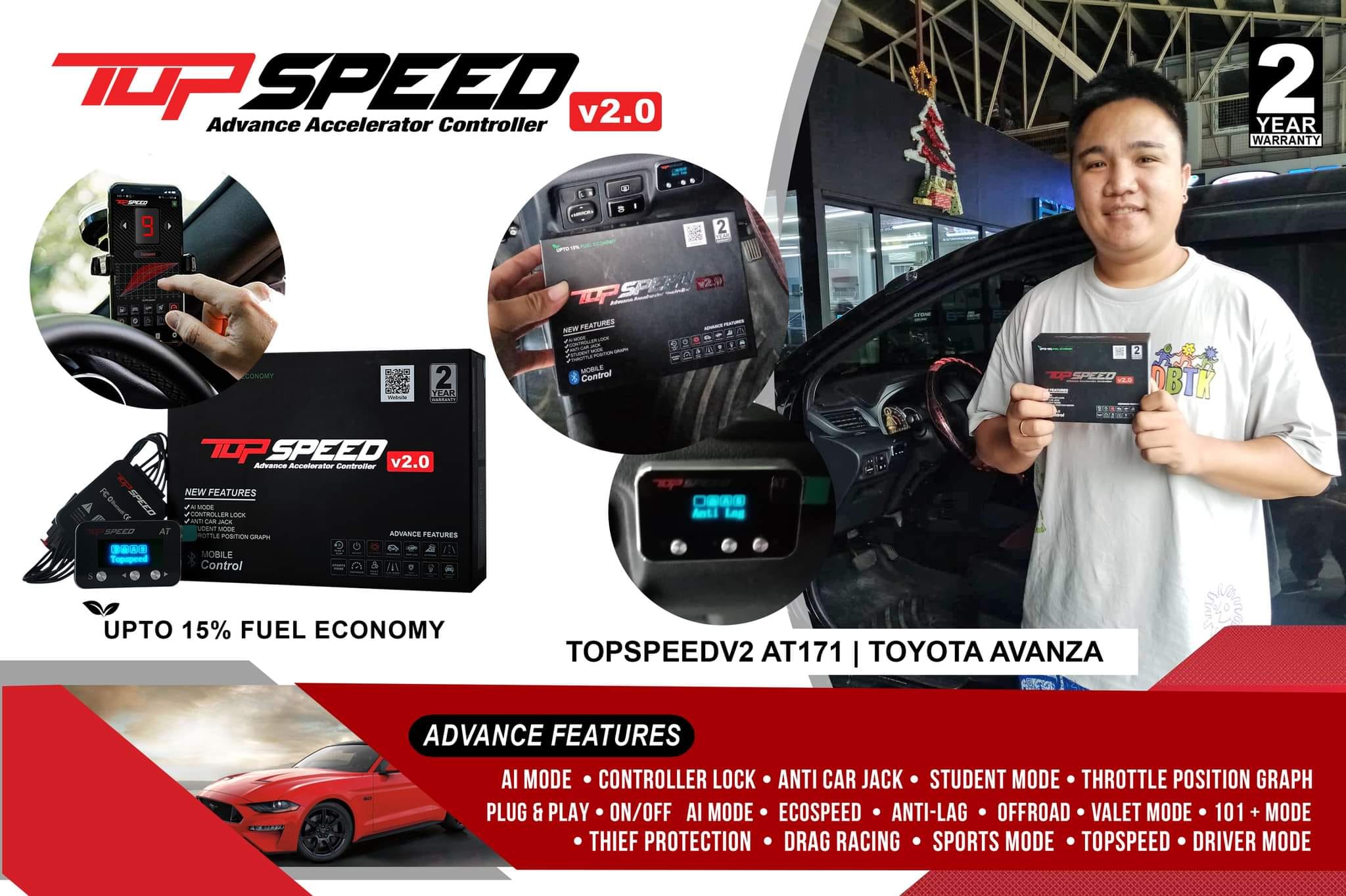 Topspeed Advance Controller Philippines - 