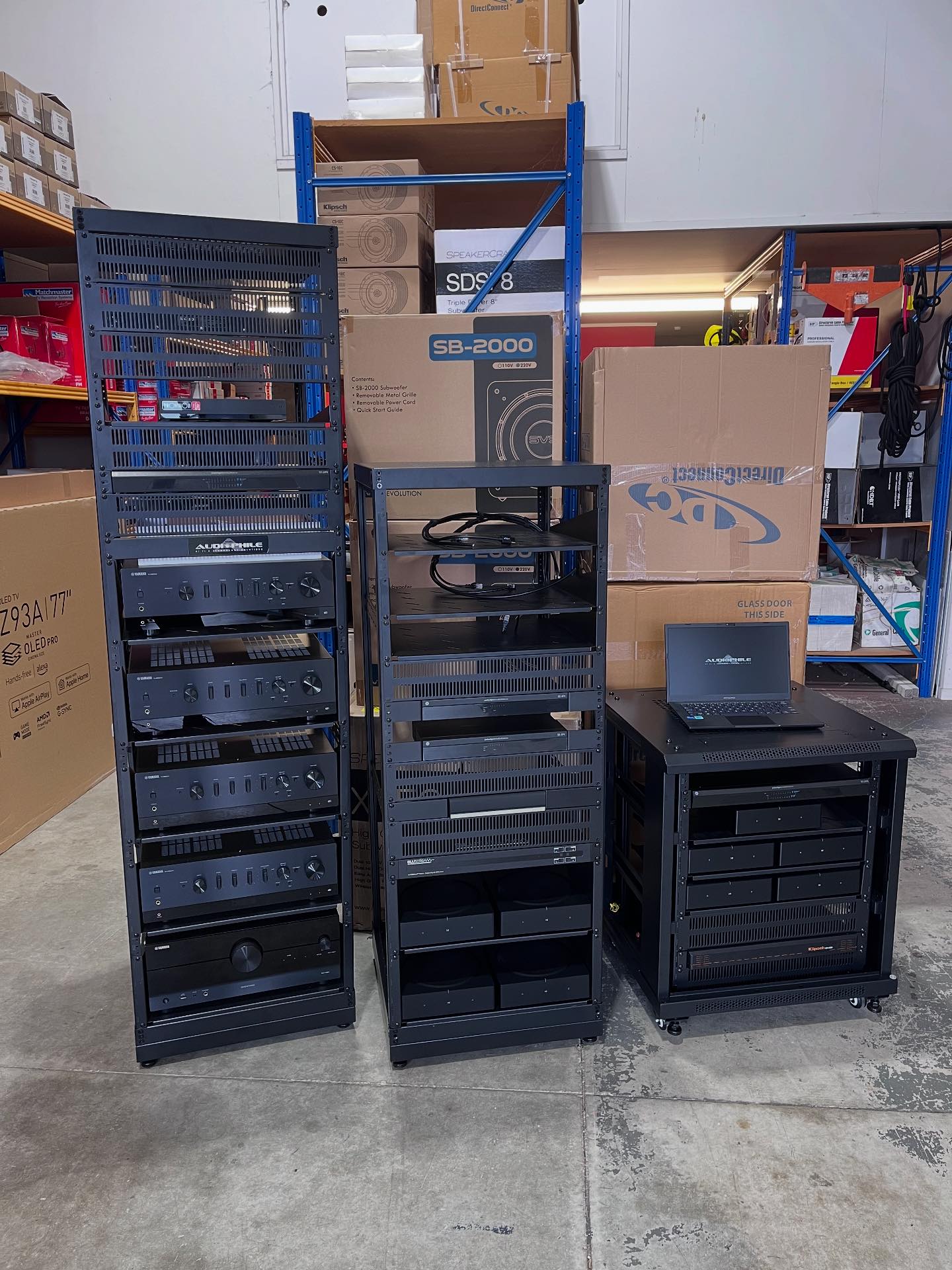 The Audiophile - 🔧 Custom AV Racks in Progress 🔧 Here’s a... | Facebook