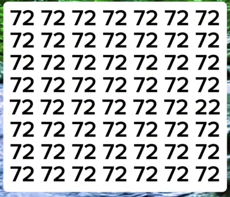 What are the two hidden numbers in the math puzzle?