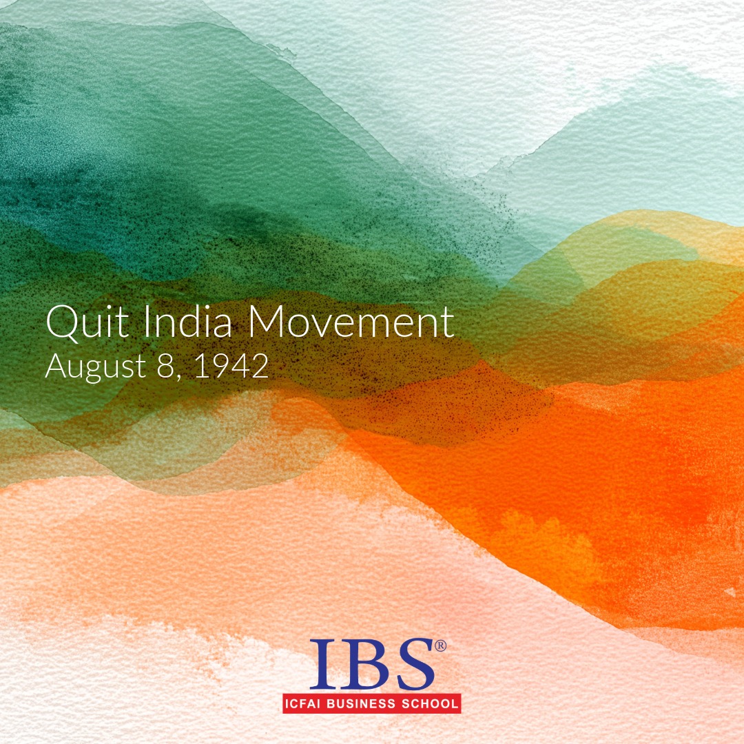 IBS - Quit India Movement | August 8, 1942 The Quit India Movement ...