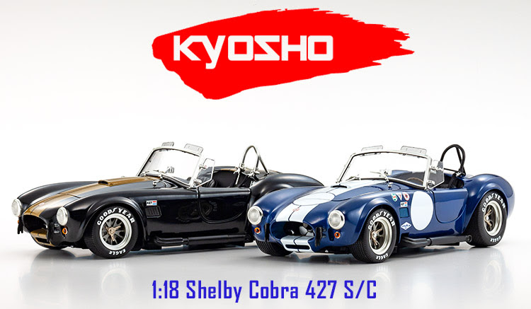 Exoto 1:18 scale 1963 Daytona Continental AC Cobra model