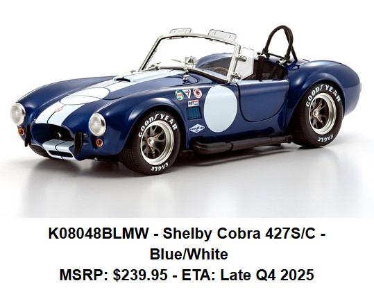 Acme 1:18 Shelby Cobra 427 S/C diecast model