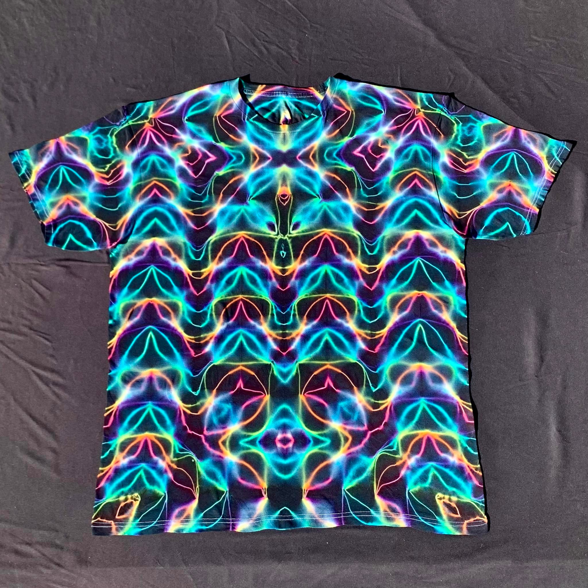 Handmade Tie-Dye Design for Festival Clothing