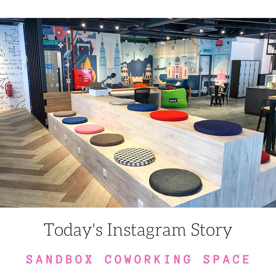 Coworker Com Sandbox Is Taking Over Our Instagram Story Today Sandbox Coworking Space Is Designed To Cater To The Needs Of Kl S Suburban Workforce It Provides Its Patrons With