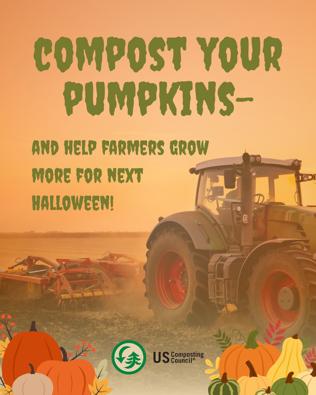 US - Every year in October, you hear members of the composting industry ...