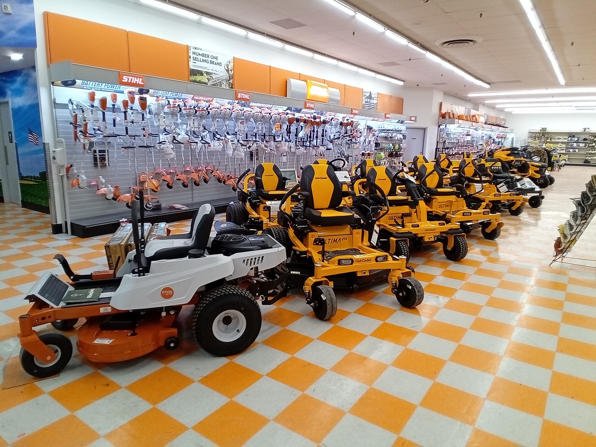 See our HUGE mower selection, including new 2025 mowers from Stihl