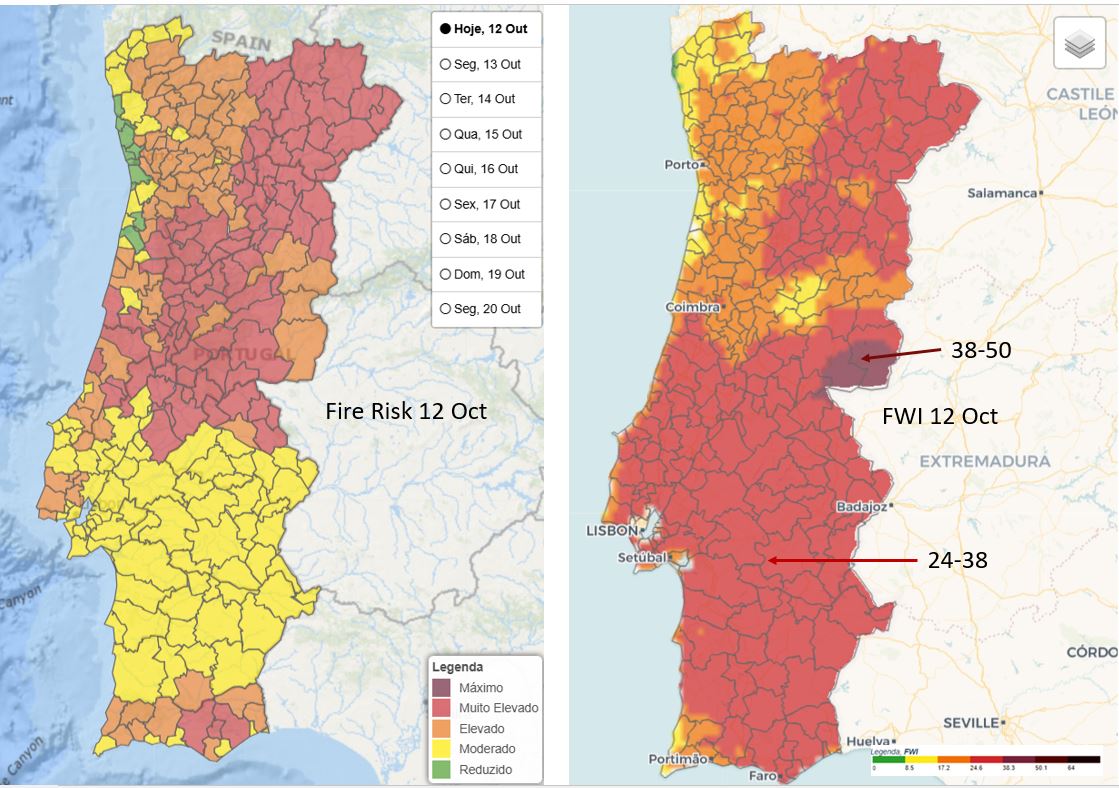 Safe - RURAL FIRE RISK AND FIRE WEATHER INDEX FOR TODAY SUNDAY 12TH ...