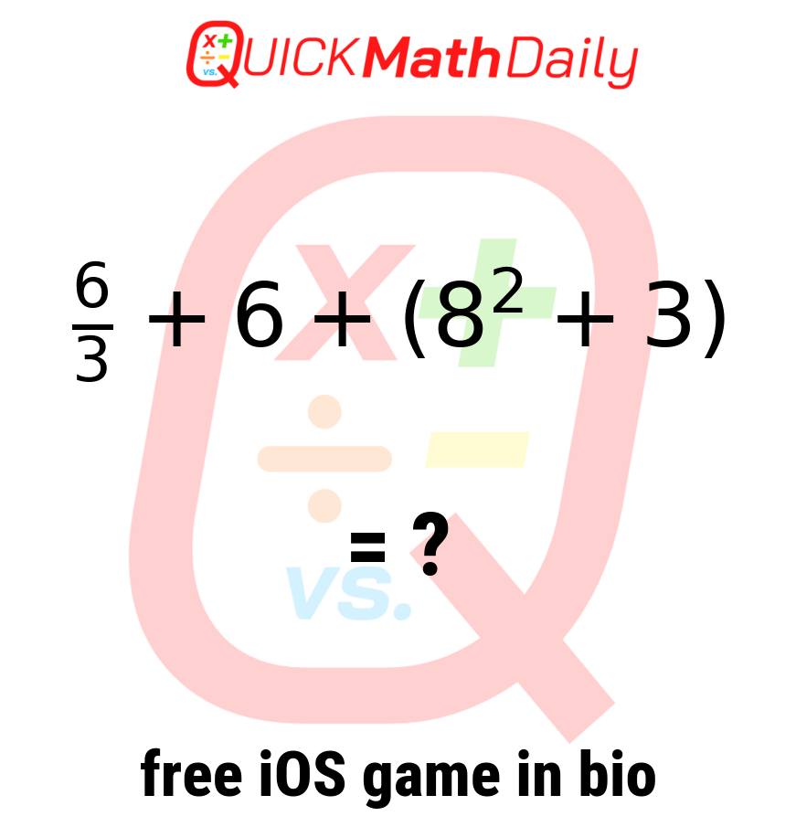 Quick Math Daily