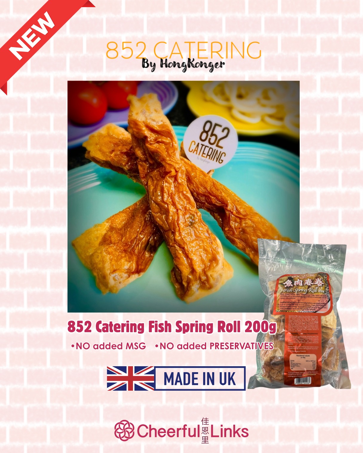 Cheerful - ⭐️This Fish Spring Rolls from 852 Catering are perfectly ...