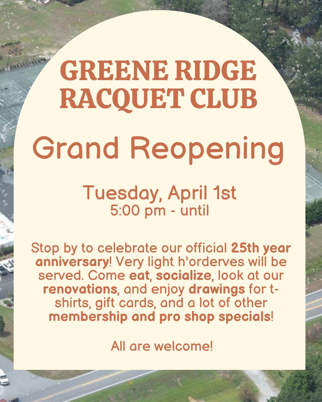 Greene - Join us for an evening of celebrating 25 years of Greene Ridge ...