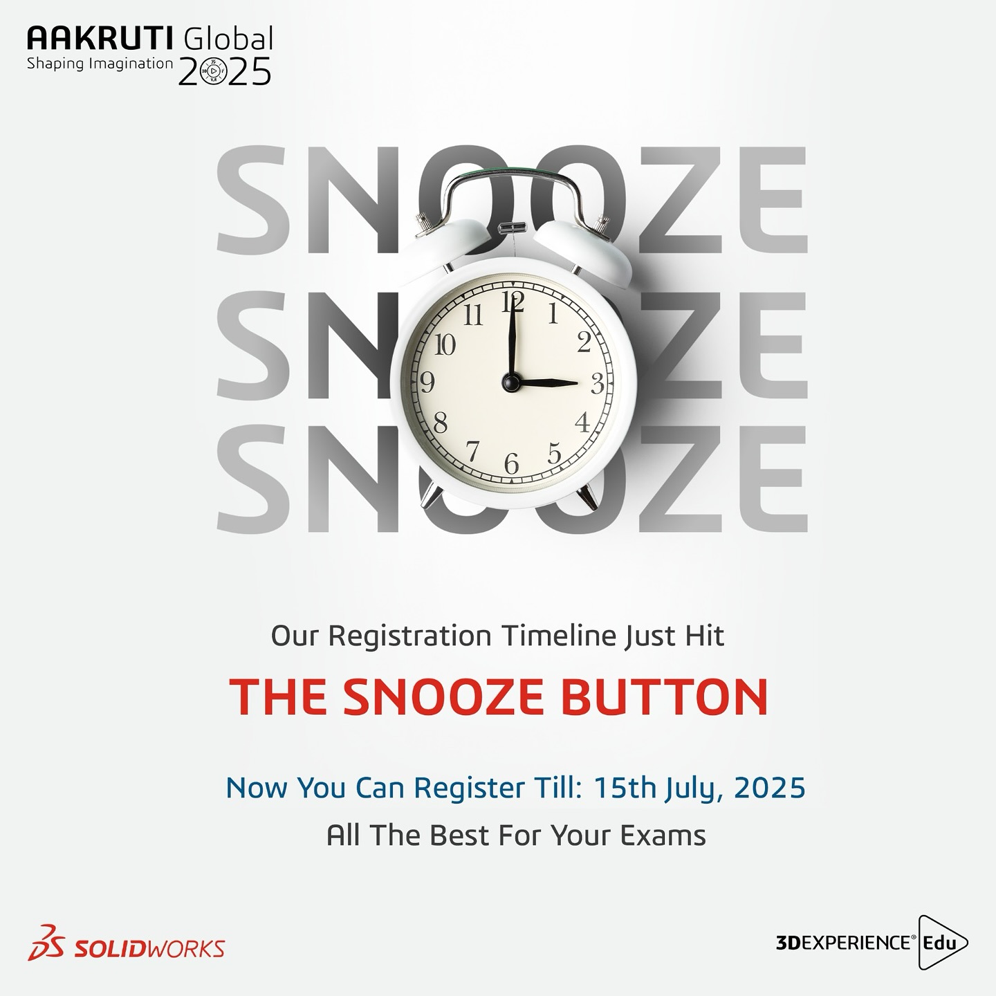 AppliCAD - AAKRUTI 2025 – Registration Extended! 🕒 🔔ข่าวดี!สำหรับน้องๆ ...