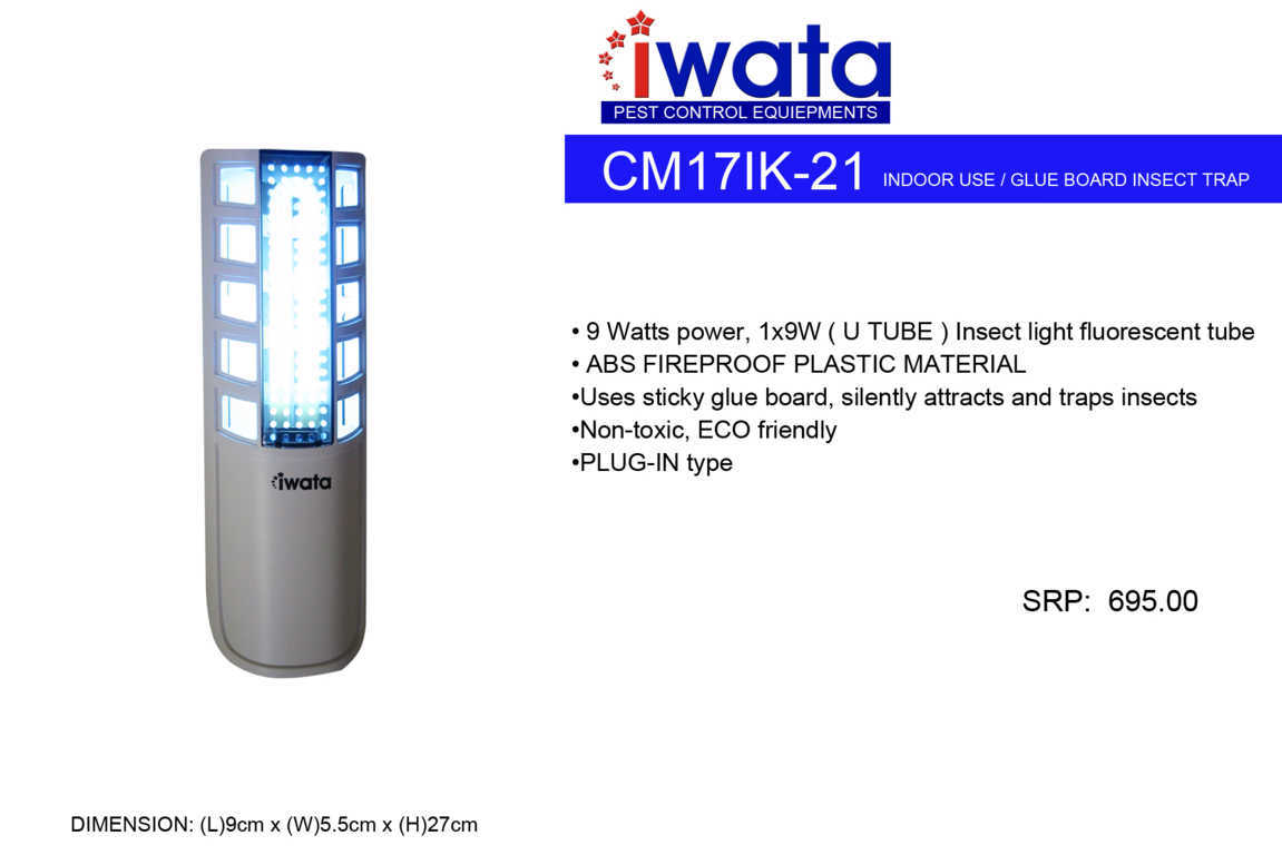 IWATA - IWATA INSECT KILLER CM17IK-21 💥For any inquiries, please ...