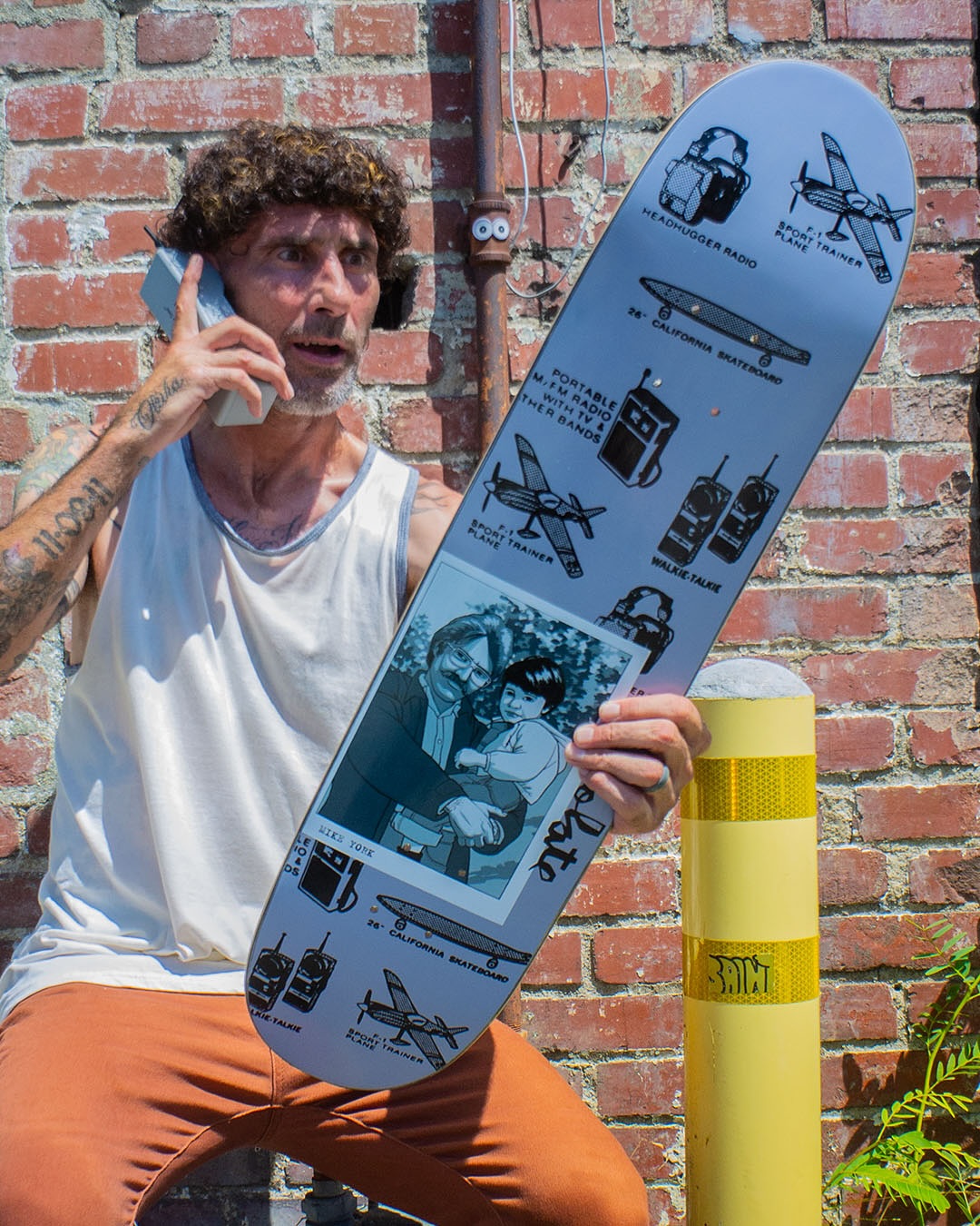 Vintage 1994 Chocolate Mike York skateboard deck