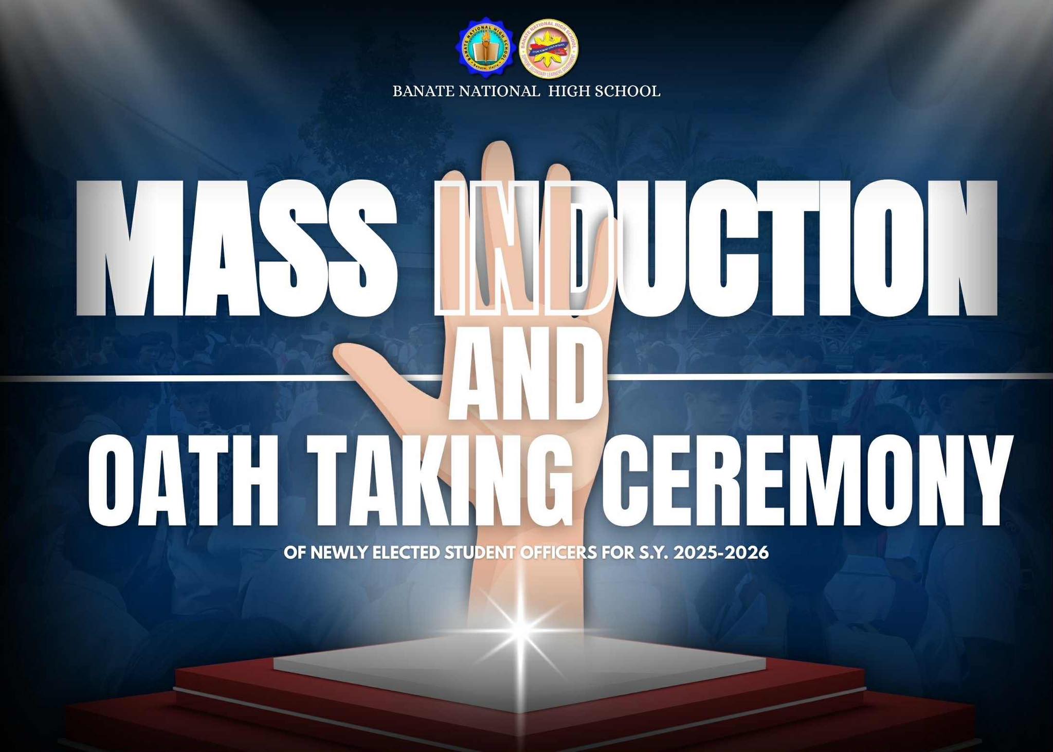 Banate - 📣 Heads up, BNHS students! The Mass Induction and Oath Taking ...