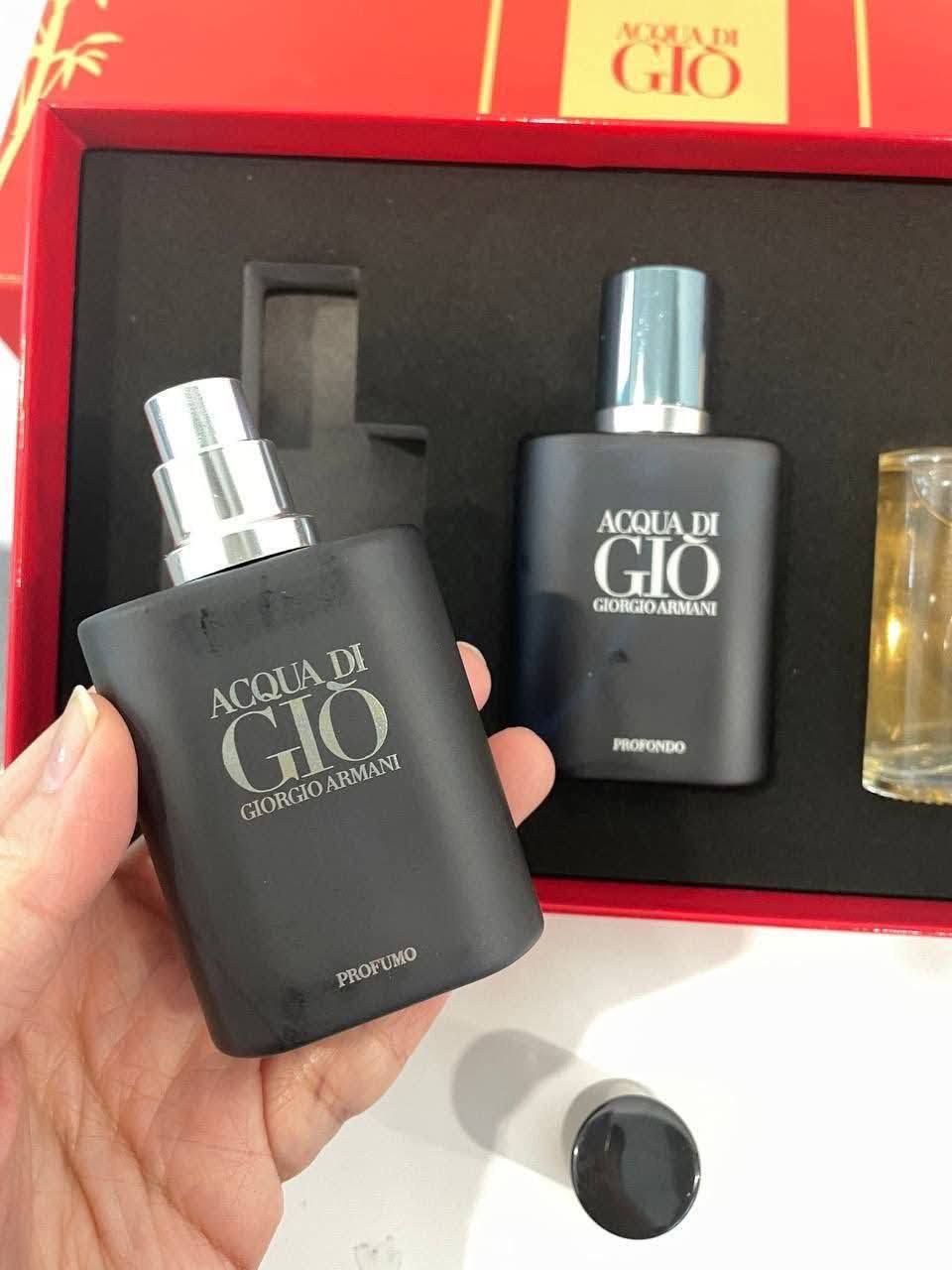 Giorgio Armani ACQUA DI GIO Set 4IN1 Red Box Set 4×30ml 🌟男士香水
