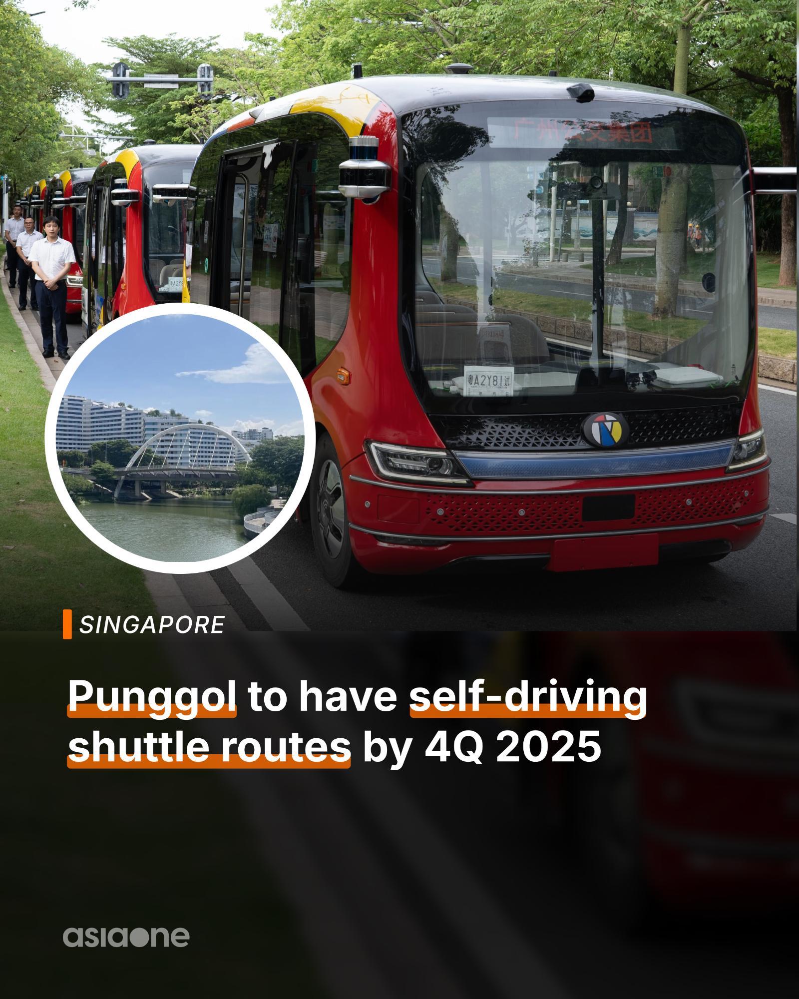 AsiaOne - Punggol will have self-driving shuttle routes by... | Facebook