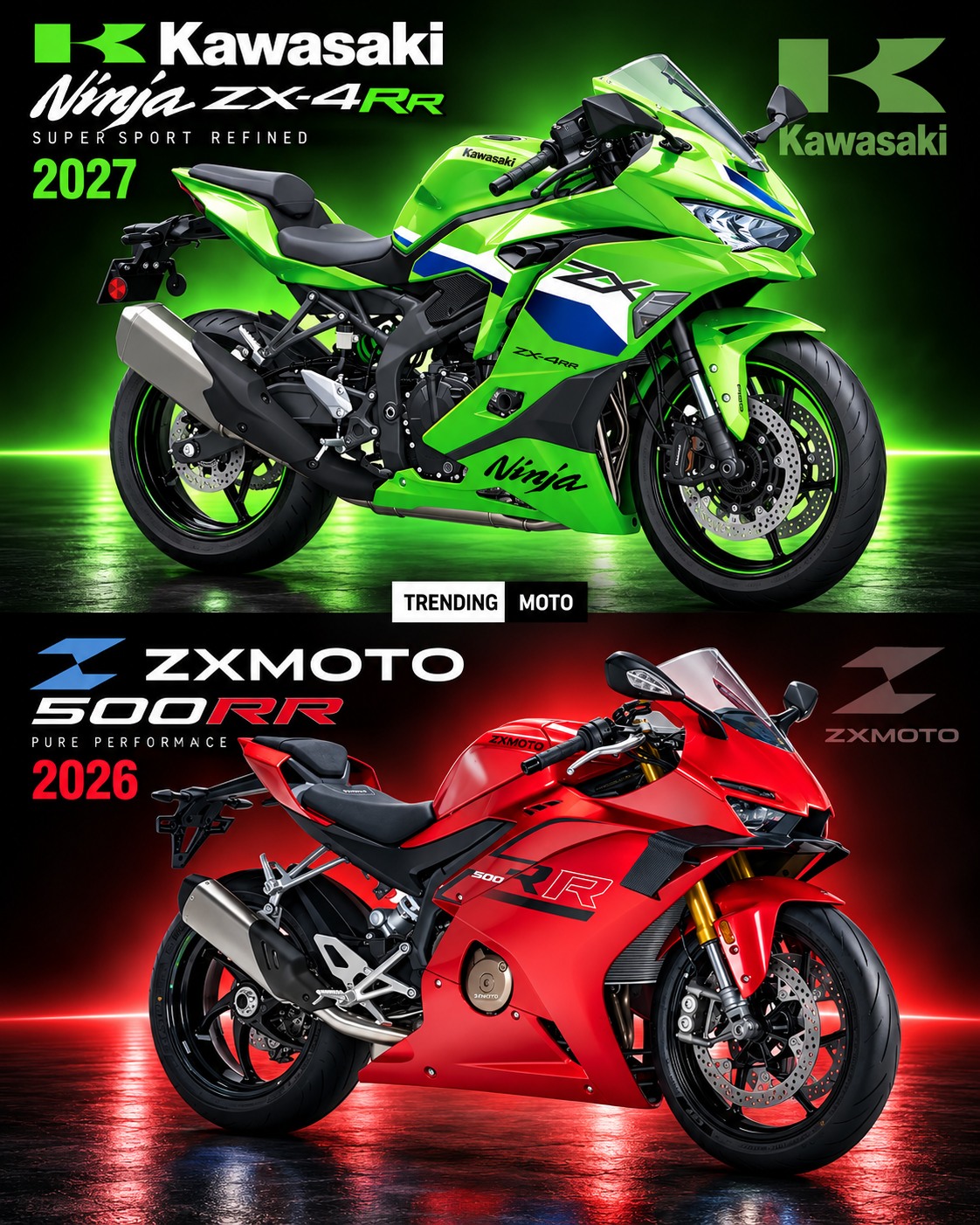Japanese 400cc vs Chinese 500cc — The Sportbike Battle