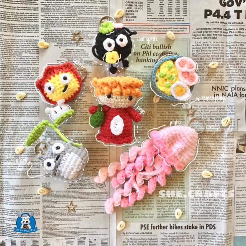 Be - CROCHET GHIBLI 🍃🍜 LOOK: A crochet artist from Butuan City, Agusan ...