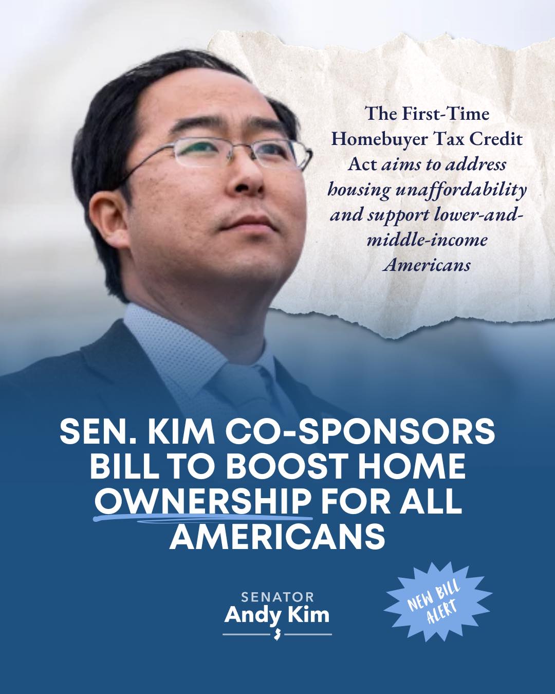 Owning a home is further out of reach... - Senator Andy Kim | Facebook