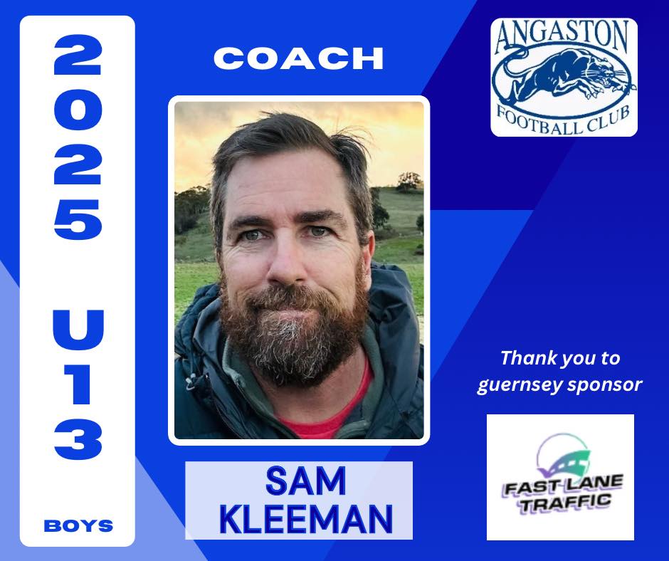 📣 U13s Boys Coach for 2025 - Sam... - Angaston Football Club | Facebook