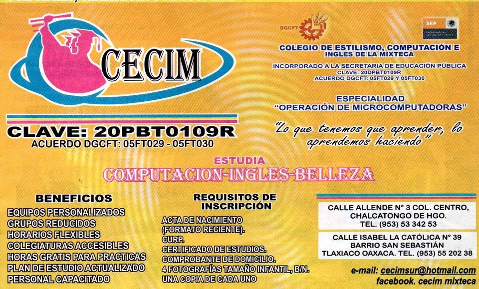 CECIM Capacitación y tecnologias Mixteca | Chalcatongo