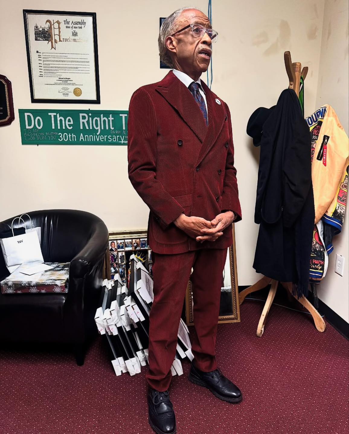 At NAN’s House of Justice getting... - Reverend Al Sharpton