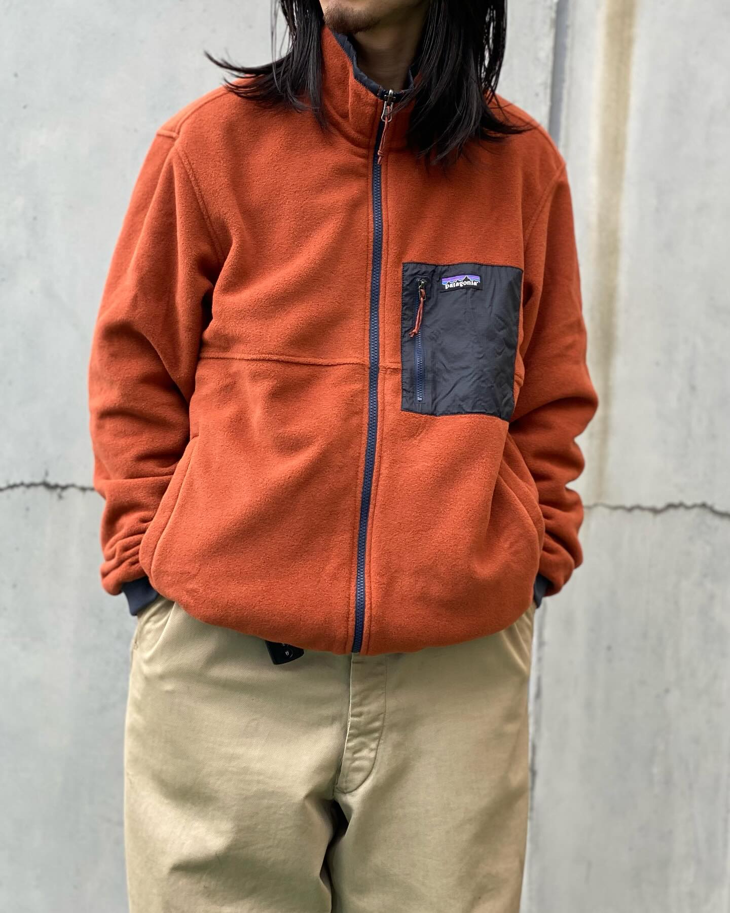 patagonia リバーシブル・シェルド・マイクロディニ・ジャケット 未 